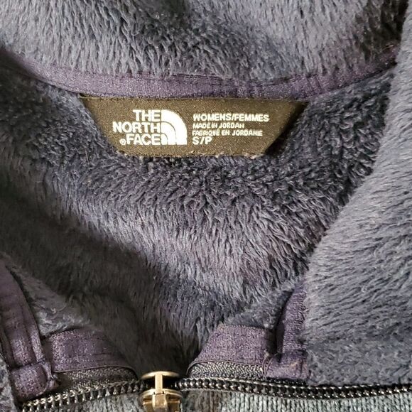 The North Face Crescent Raschel Full Zip Jacket Shady‎ Blue Heather Size Small - Picture 3 of 11